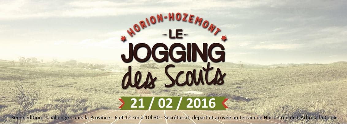 Jogging des scouts d’Horion-Hozémont 2016