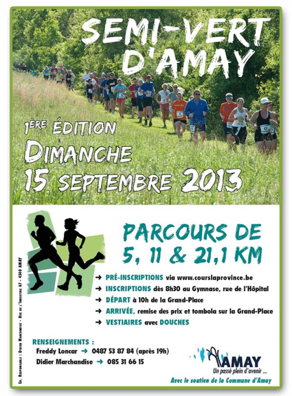 Semi Vert d’Amay 2013 (11.4km)