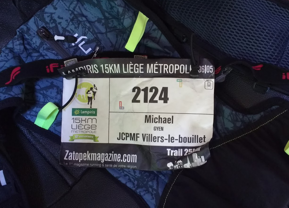 Trail de Liège Métropole 2018 (25km)