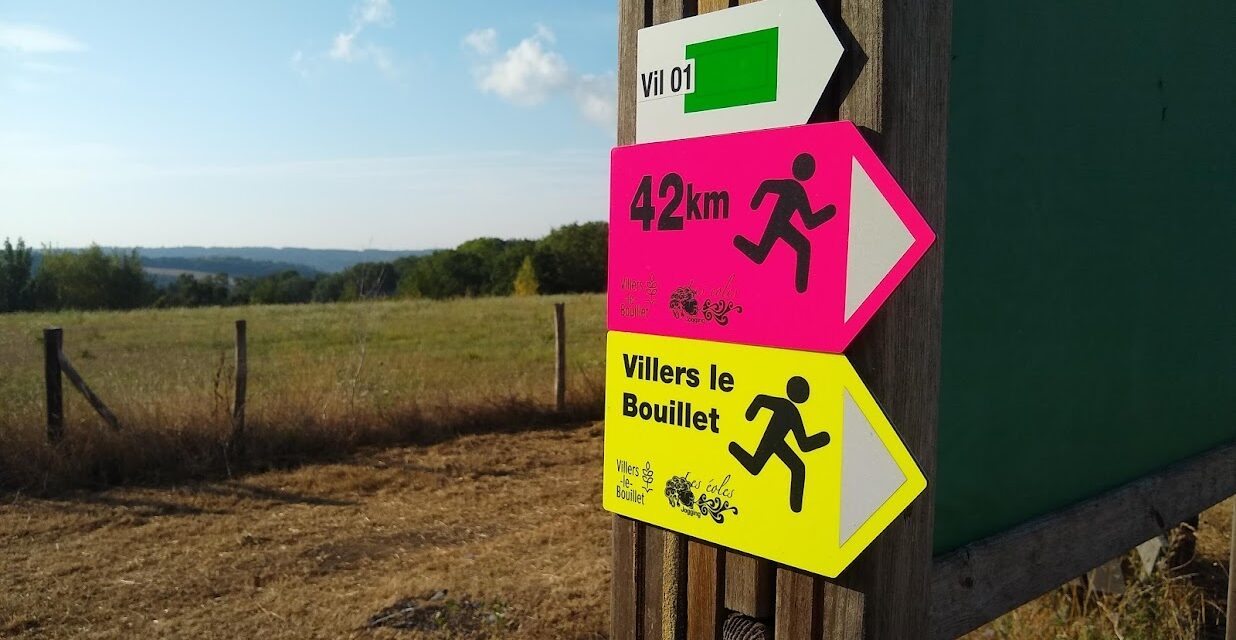 Parcours jogging permanents de Villers-le-Bouillet